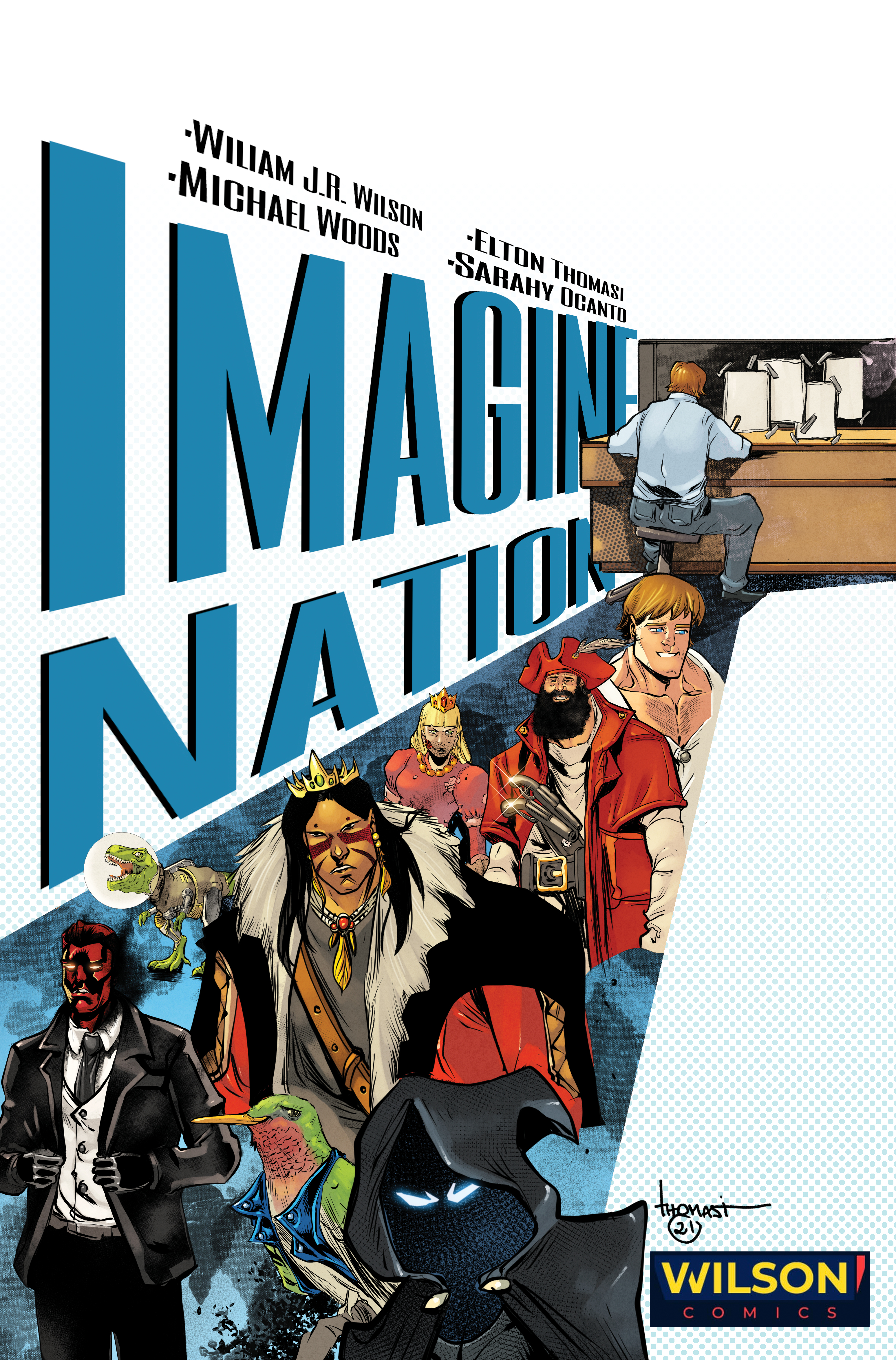 Graphic Novel Cover Title Design