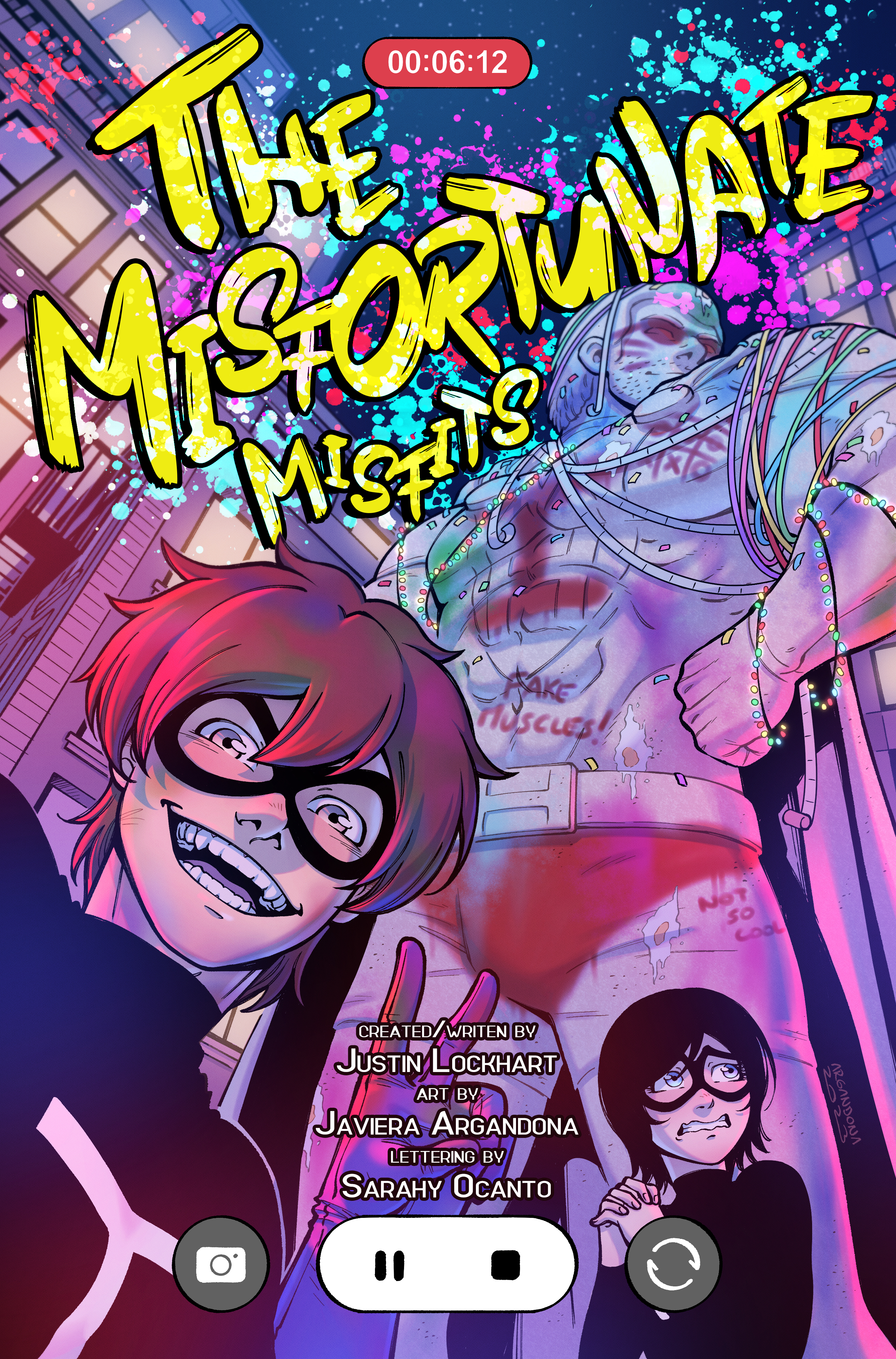 Graphic Novel Cover Title Design